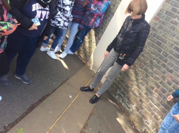 Prime medirian marker at Greenwich