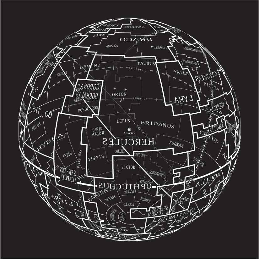The constellation boundaries were officially fixed in 1930.